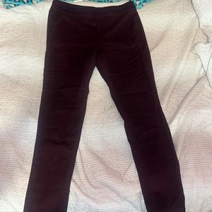Soho jeans high waist leggings (burgundy)